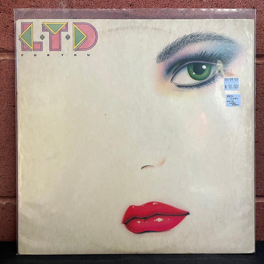 Used Vinyl: LTD "For You" LP (White label promo, Red vinyl)
