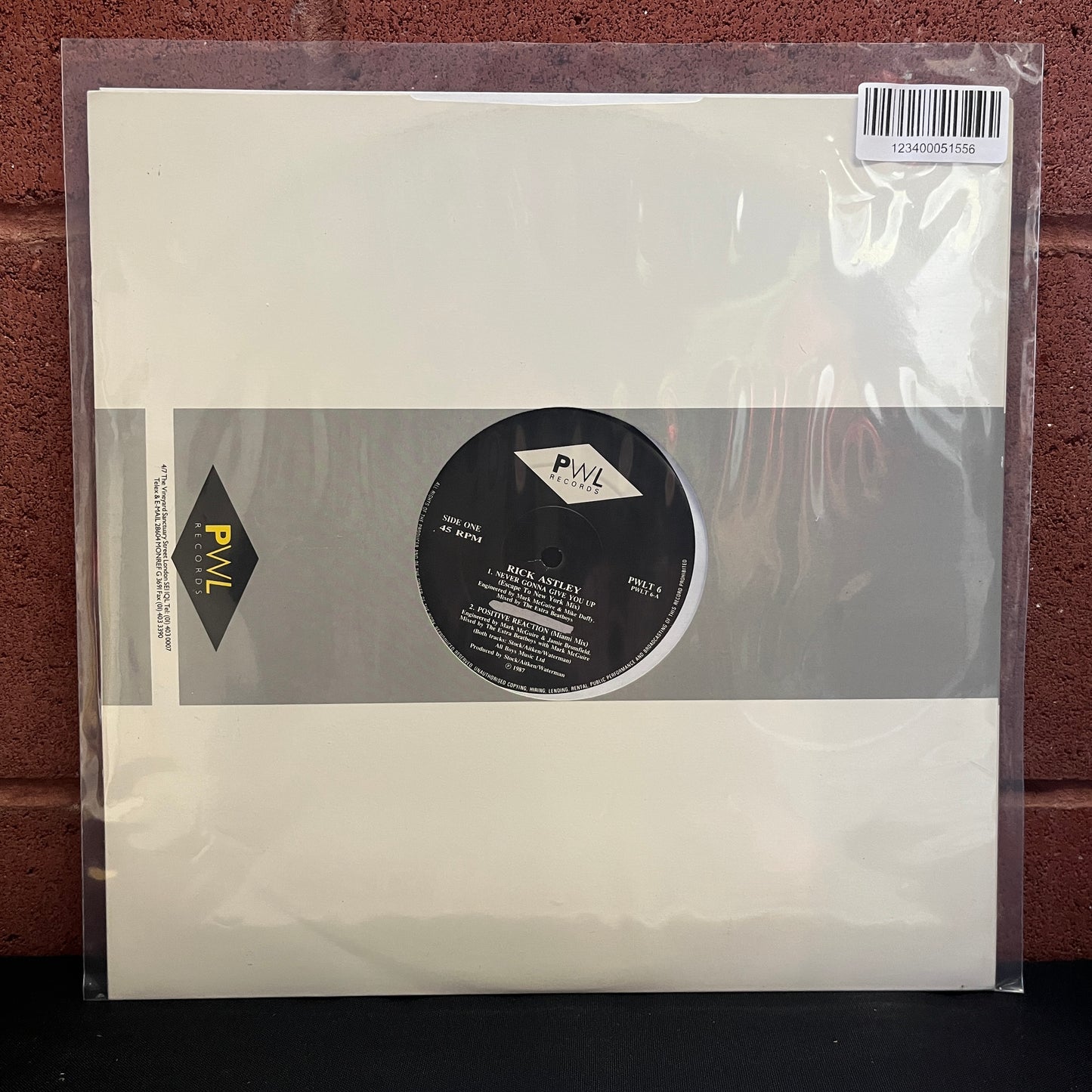 Used Vinyl: Various "PWL Promo Sampler" 12"