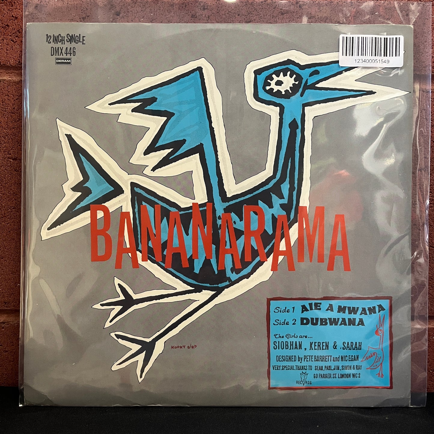 Used Vinyl: Bananarama "Aie A Mwana" 12"