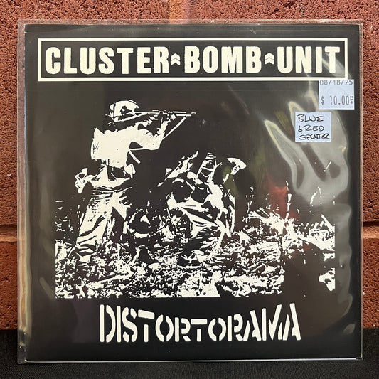 Used Vinyl: Cluster Bomb Unit "Distortorama" 7" (Red & Blue Splatter Vinyl)