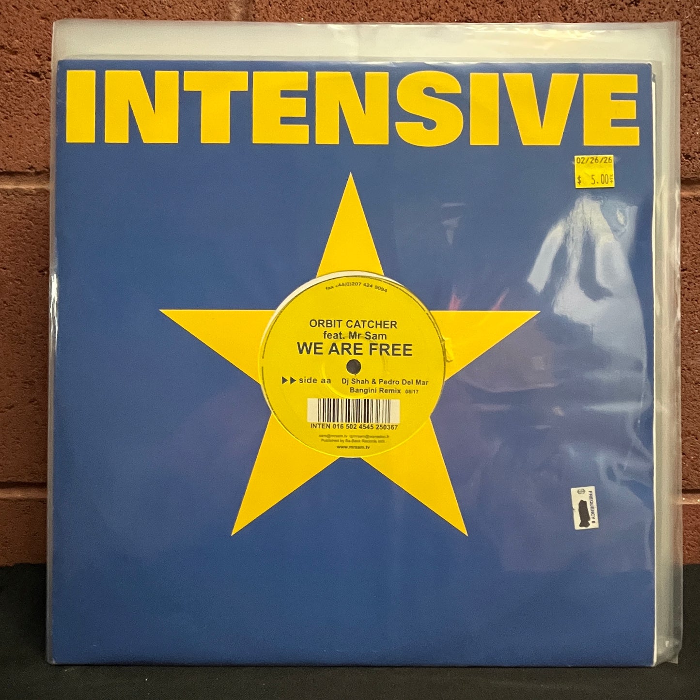 Used Vinyl: Orbit Catcher Featuring Mr. Sam "We Are Free" 12" Single (UK press)