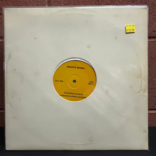 Used Vinyl: Unknown Artist "The Lustful Sex Life Of A Perverted Nympho Housewife" LP