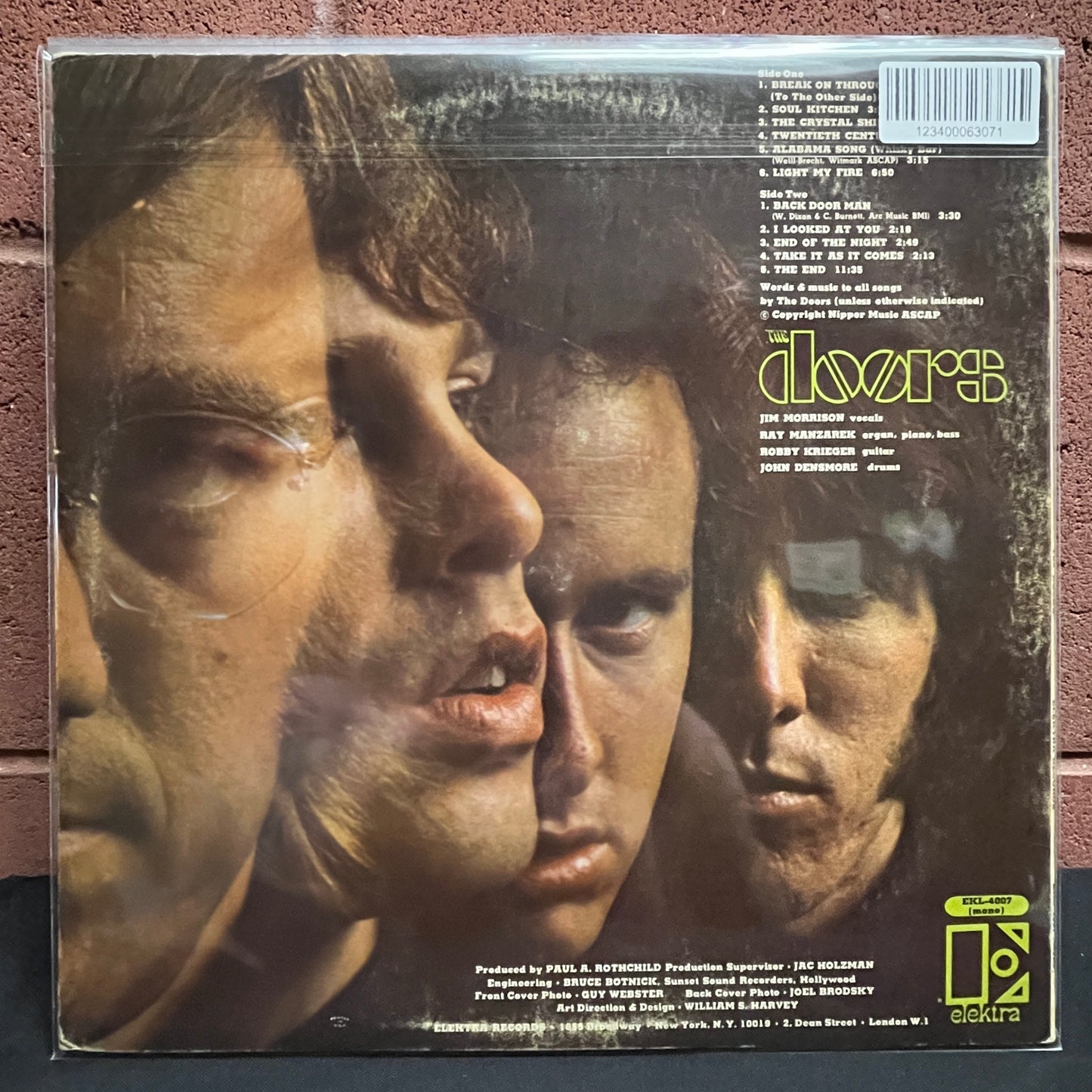 Used Vinyl: The Doors "S/T" LP (1967 Mono Press - Misprint Label)