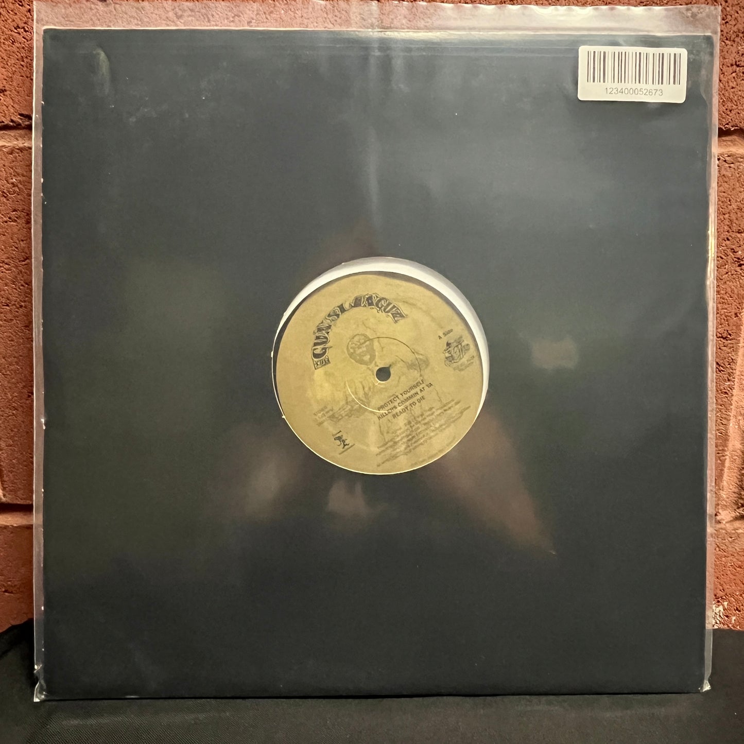 Used Vinyl: The Gunslinguz "Protect Yourself / Killers Commin At Ya / Ready To Die" 12"