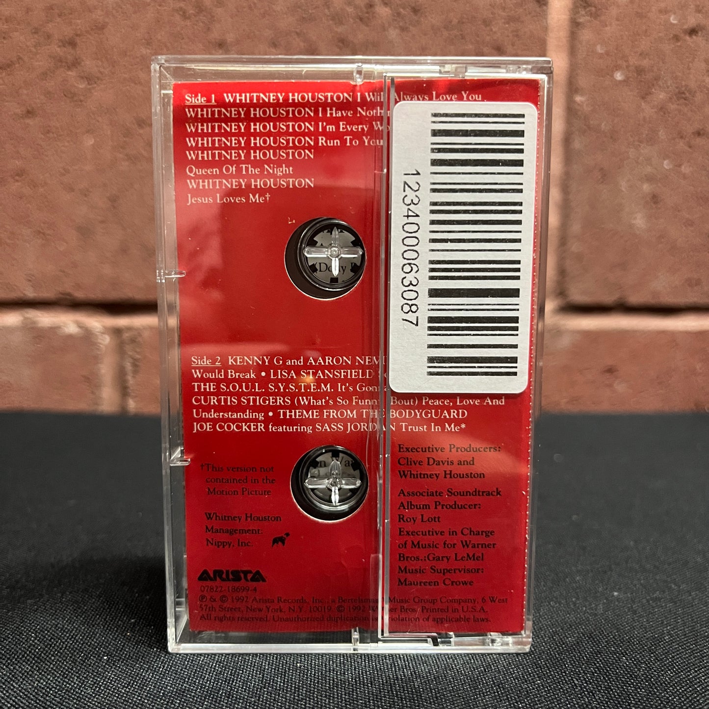 Used Cassette: V/A ‎– "The Bodyguard (Original Soundtrack Album)" Tape