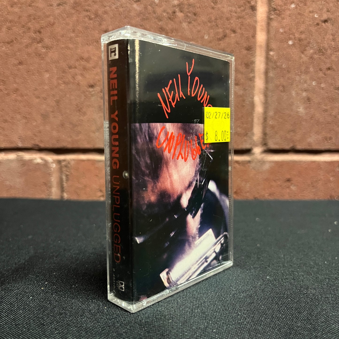 Used Cassette: David Byrne "Uh-Oh" Tape