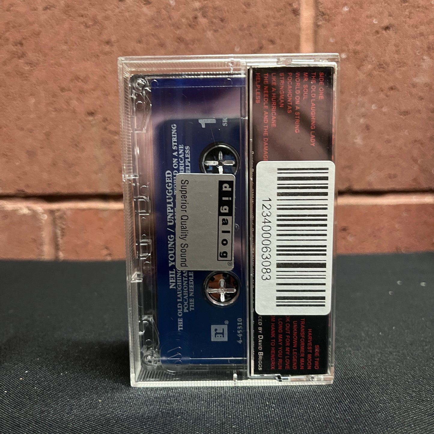 Used Cassette: David Byrne "Uh-Oh" Tape