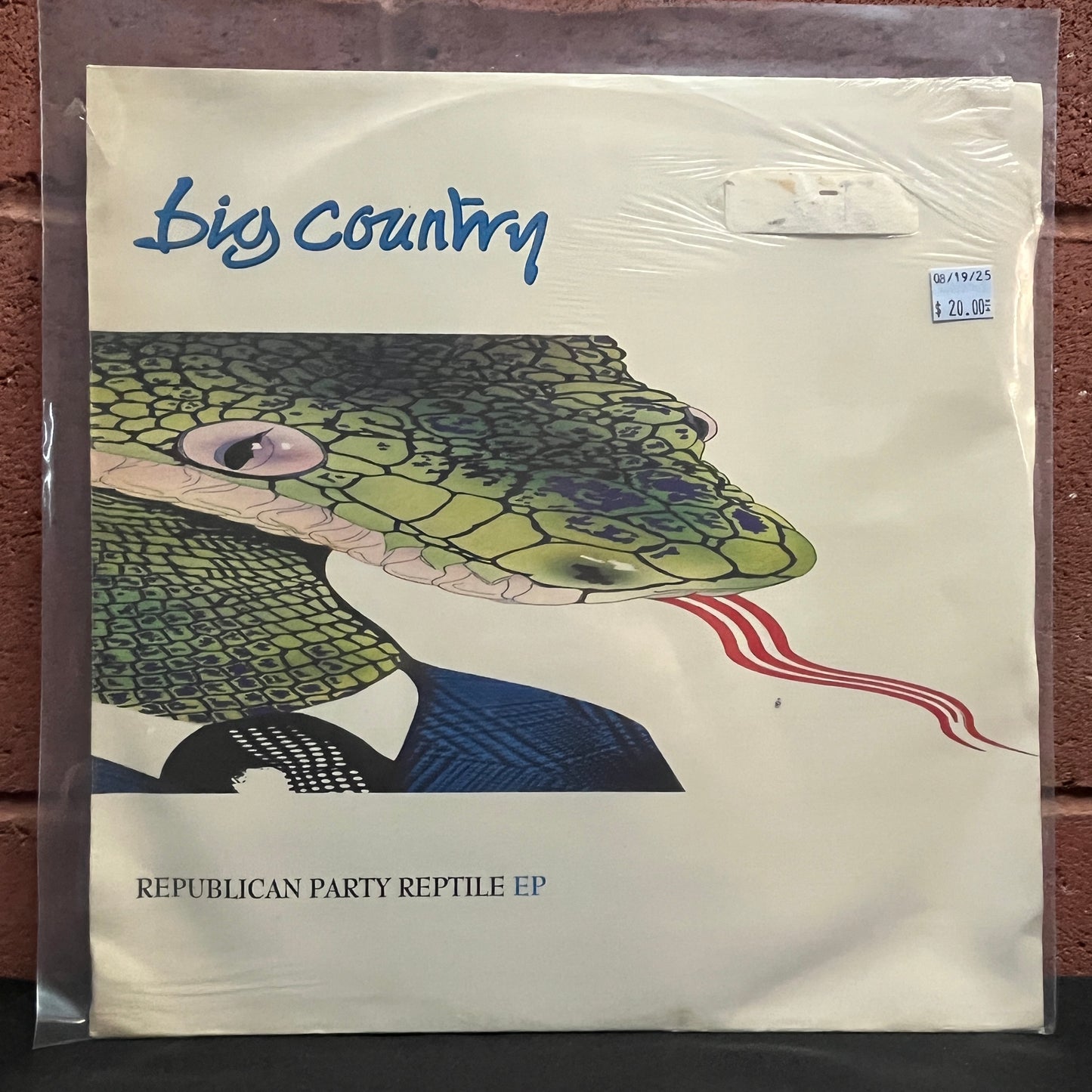 Used Vinyl: Big Country "Republican Party Reptile EP" 12"