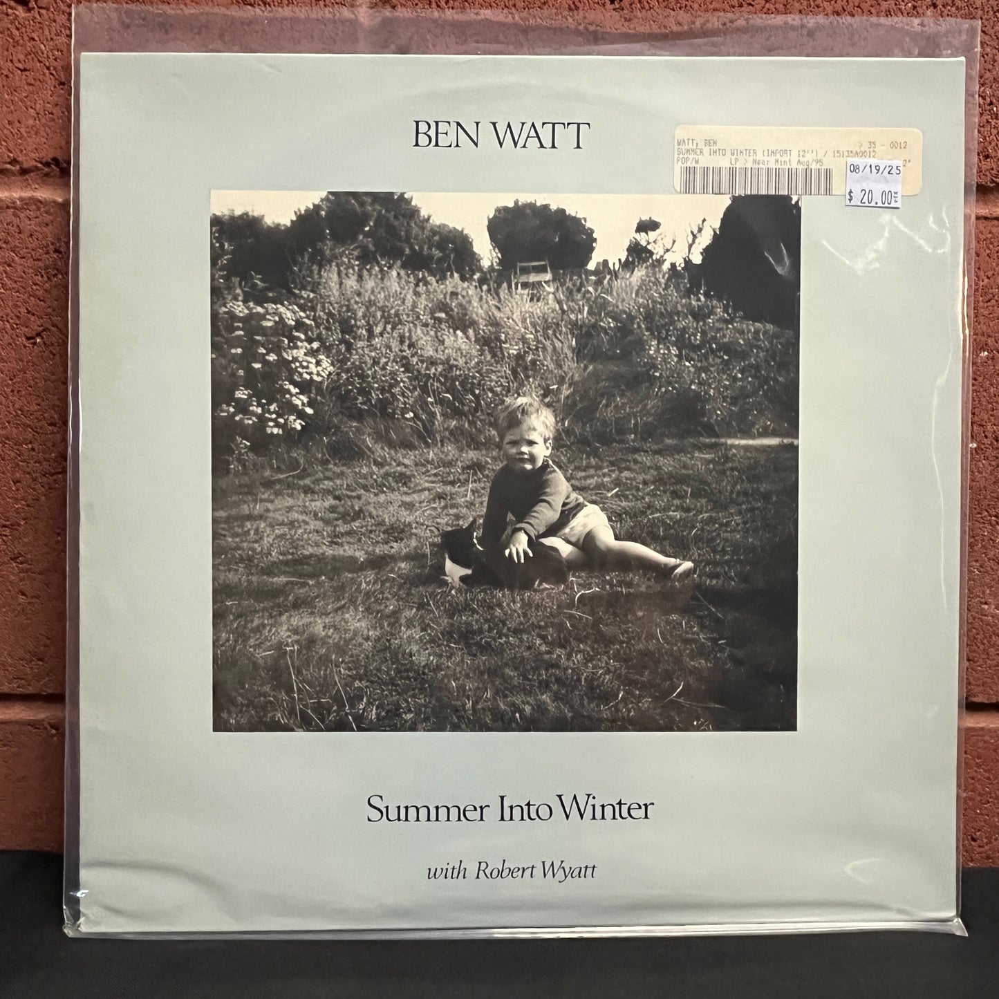 Used Vinyl: Ben Watt With Robert Wyatt "Summer Into Winter" 12"