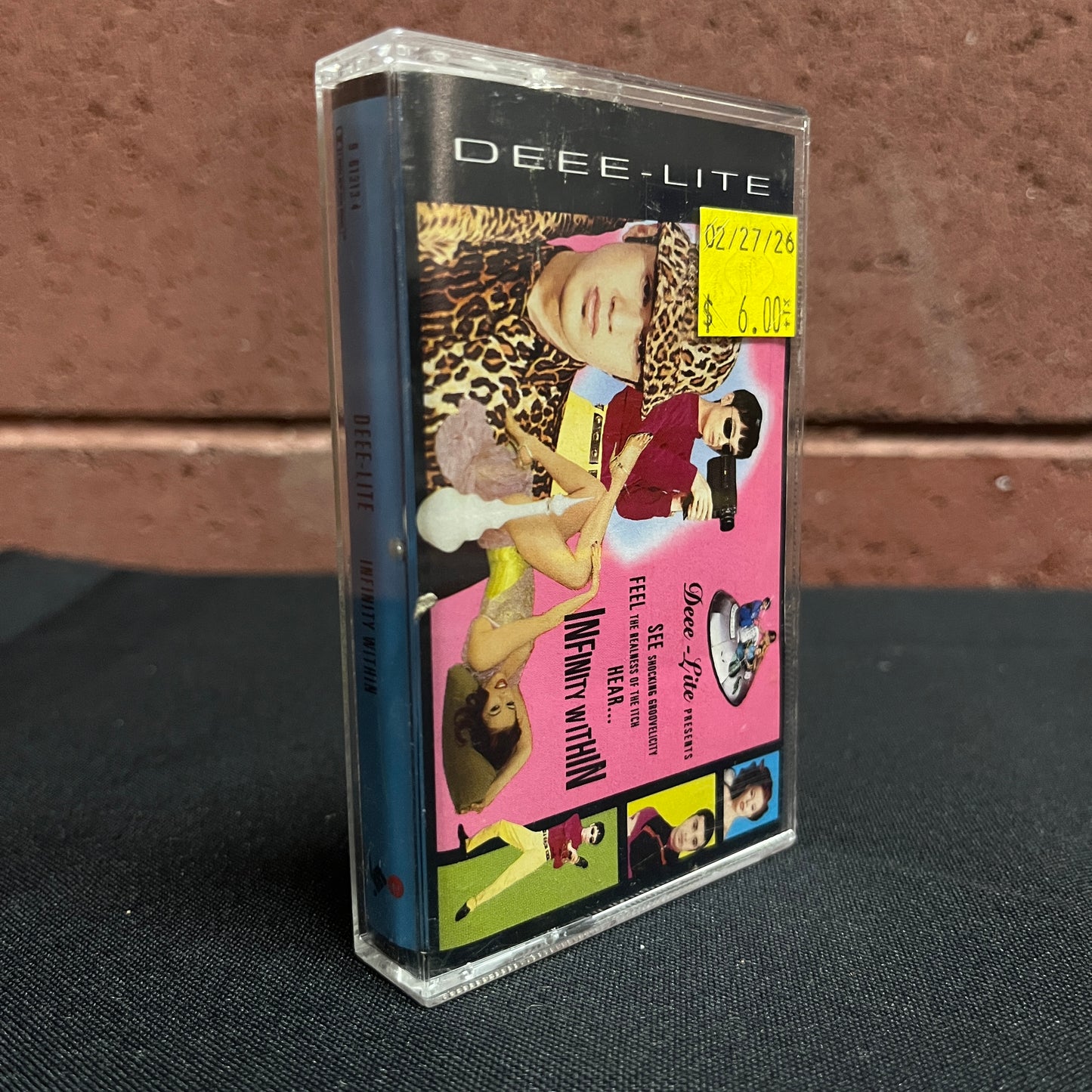 Used Cassette: Deee-Lite  "Infinity Within" Tape