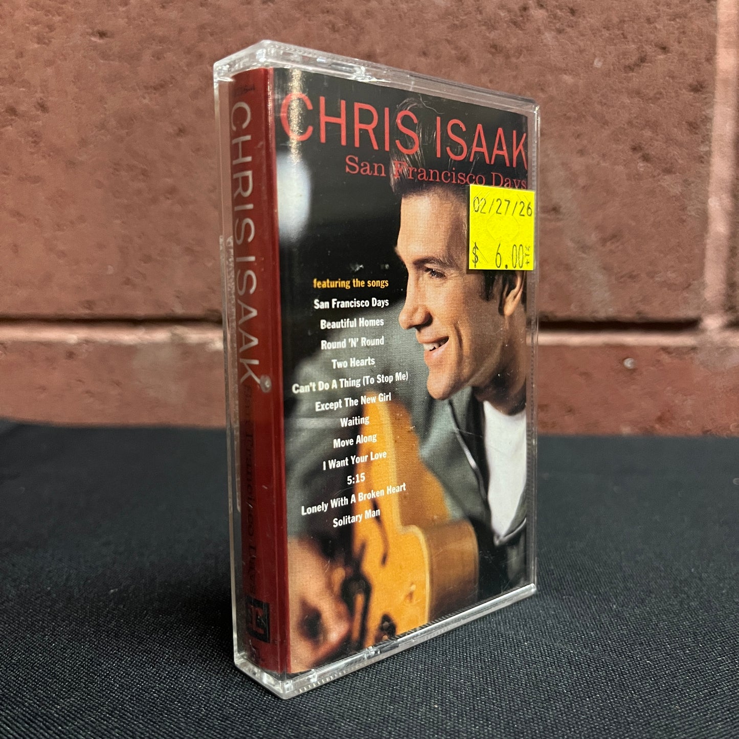 Used Cassette: Chris Isaak "San Francisco Days" Tape