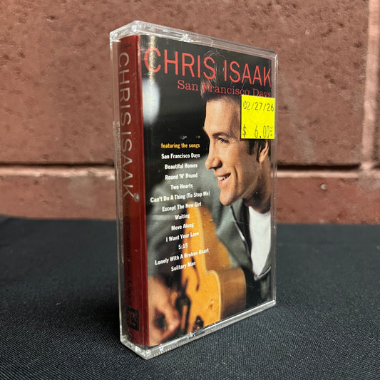 Used Cassette: Chris Isaak "San Francisco Days" Tape