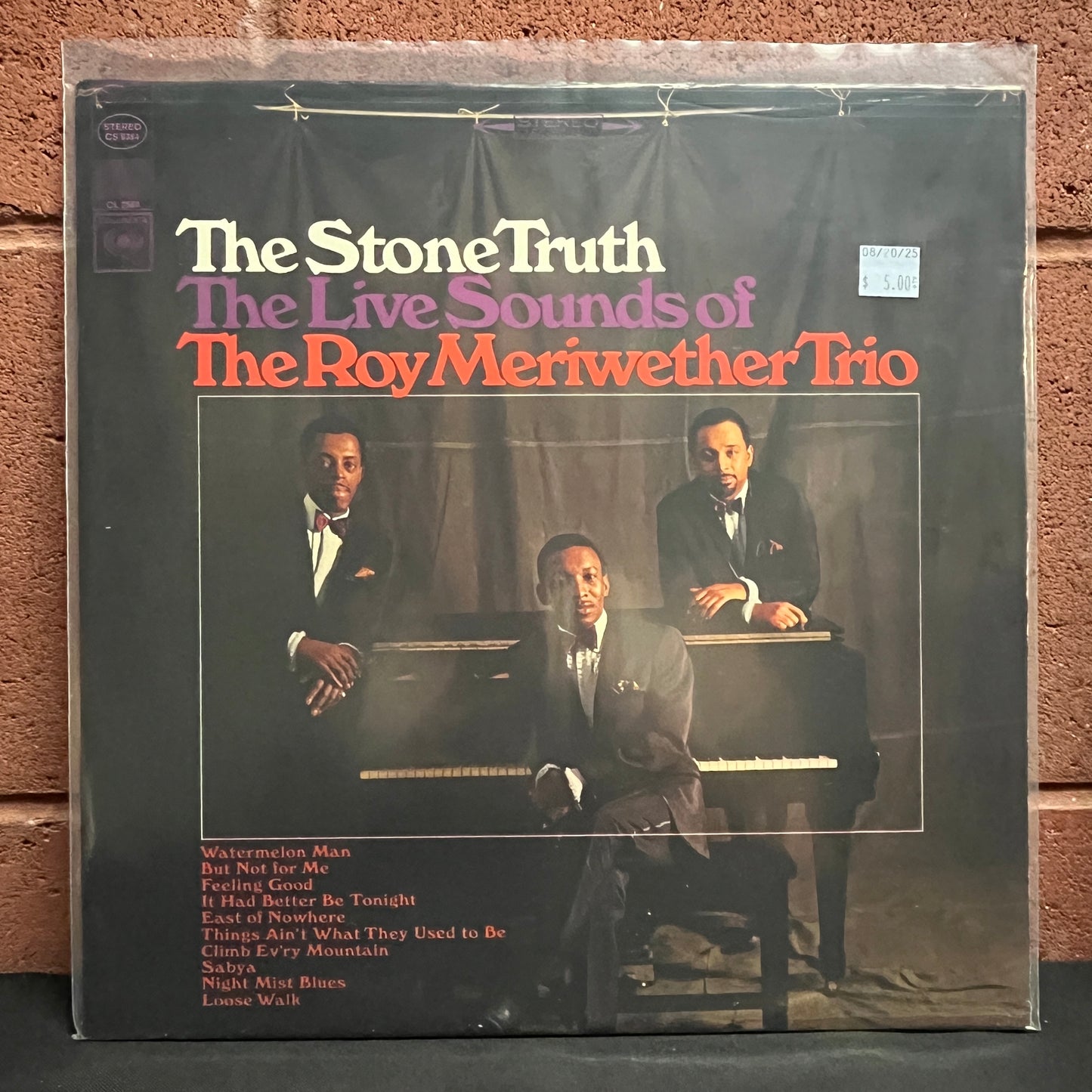 Used Vinyl: The Roy Meriwether Trio "The Stone Truth" LP