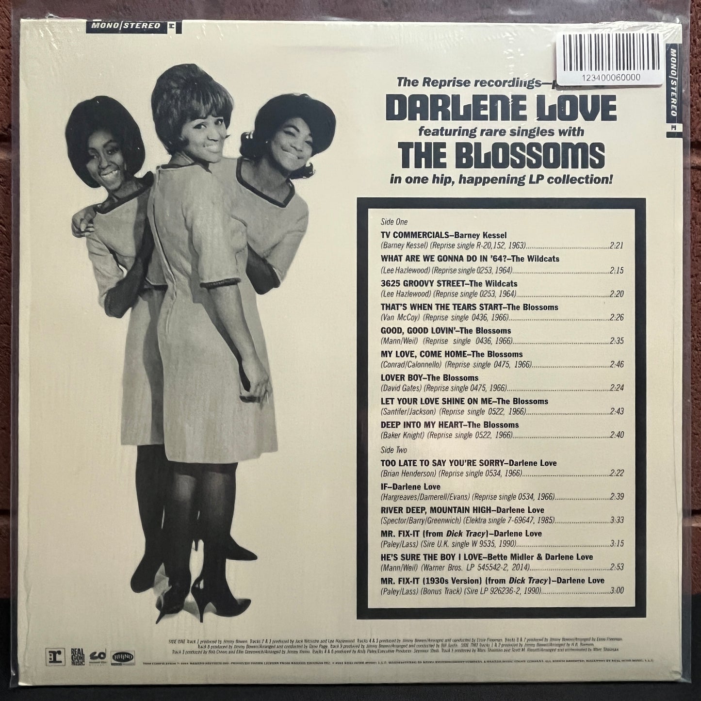 Used Vinyl: Darlene Love "The Many Sides of Love: The Complete Reprise Recordings Plus" LP (2022 pressing, teal vinyl)
