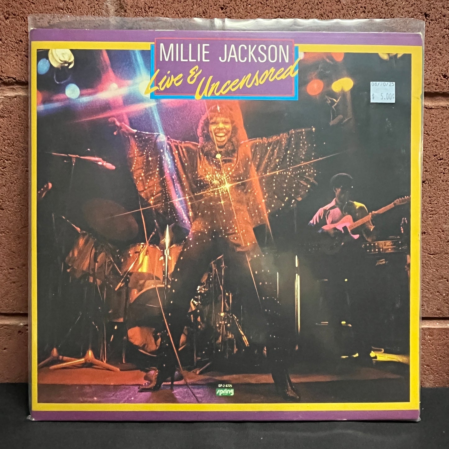 Used Vinyl: Millie Jackson "Live And Uncensored" 2xLP