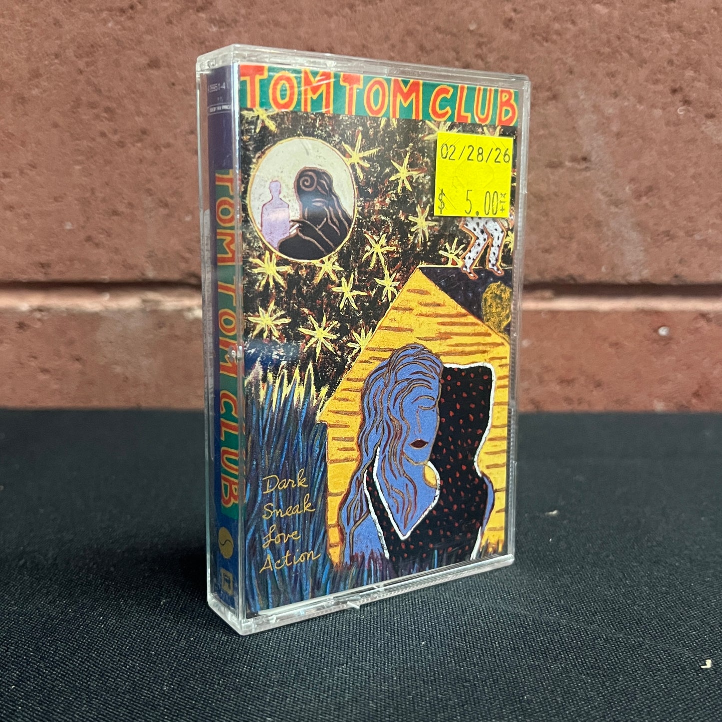 Used Cassette: Tom Tom Club ‎"Dark Sneak Love Action" Tape