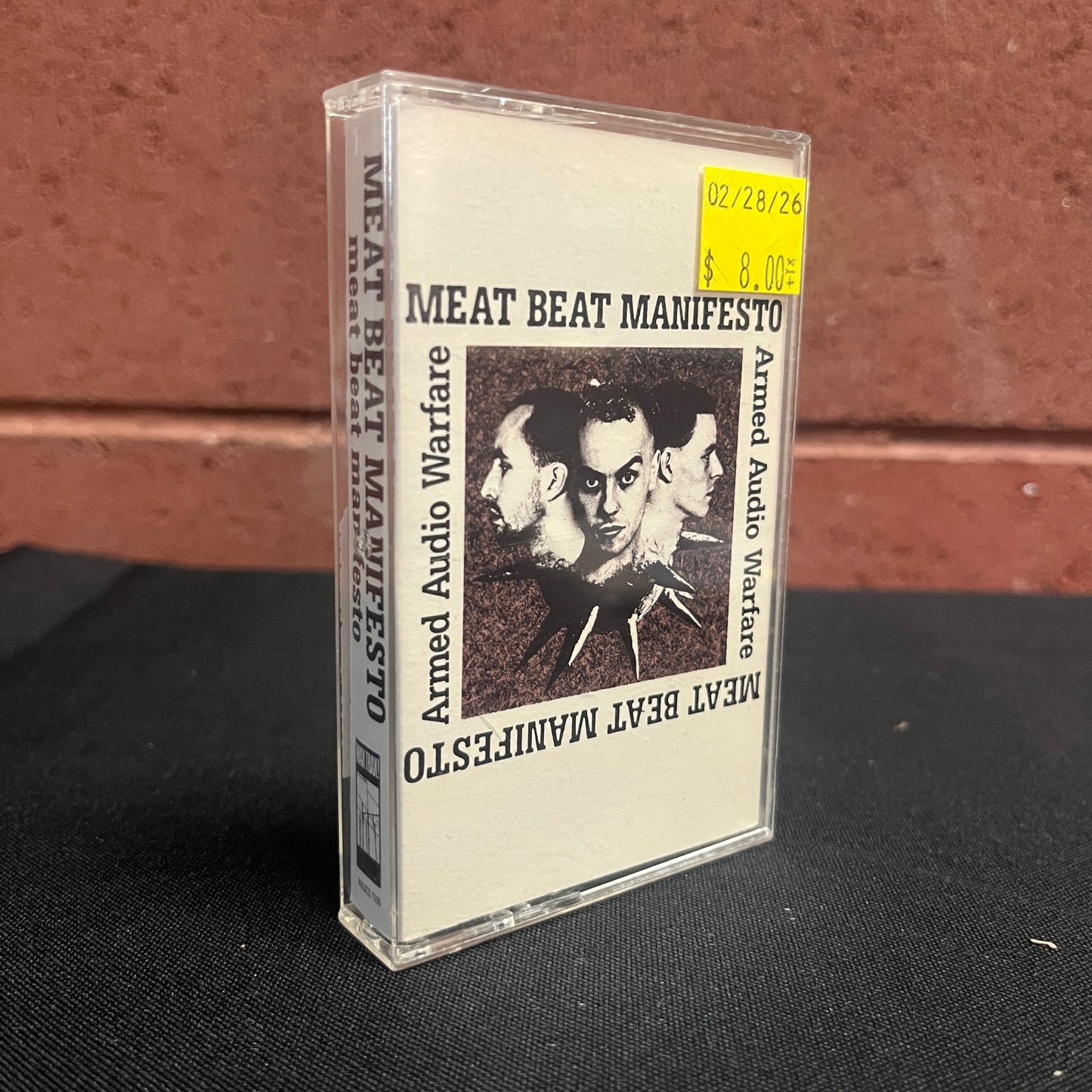 Used Cassette: Meat Beat Manifesto ‎"Armed Audio Warfare" Tape
