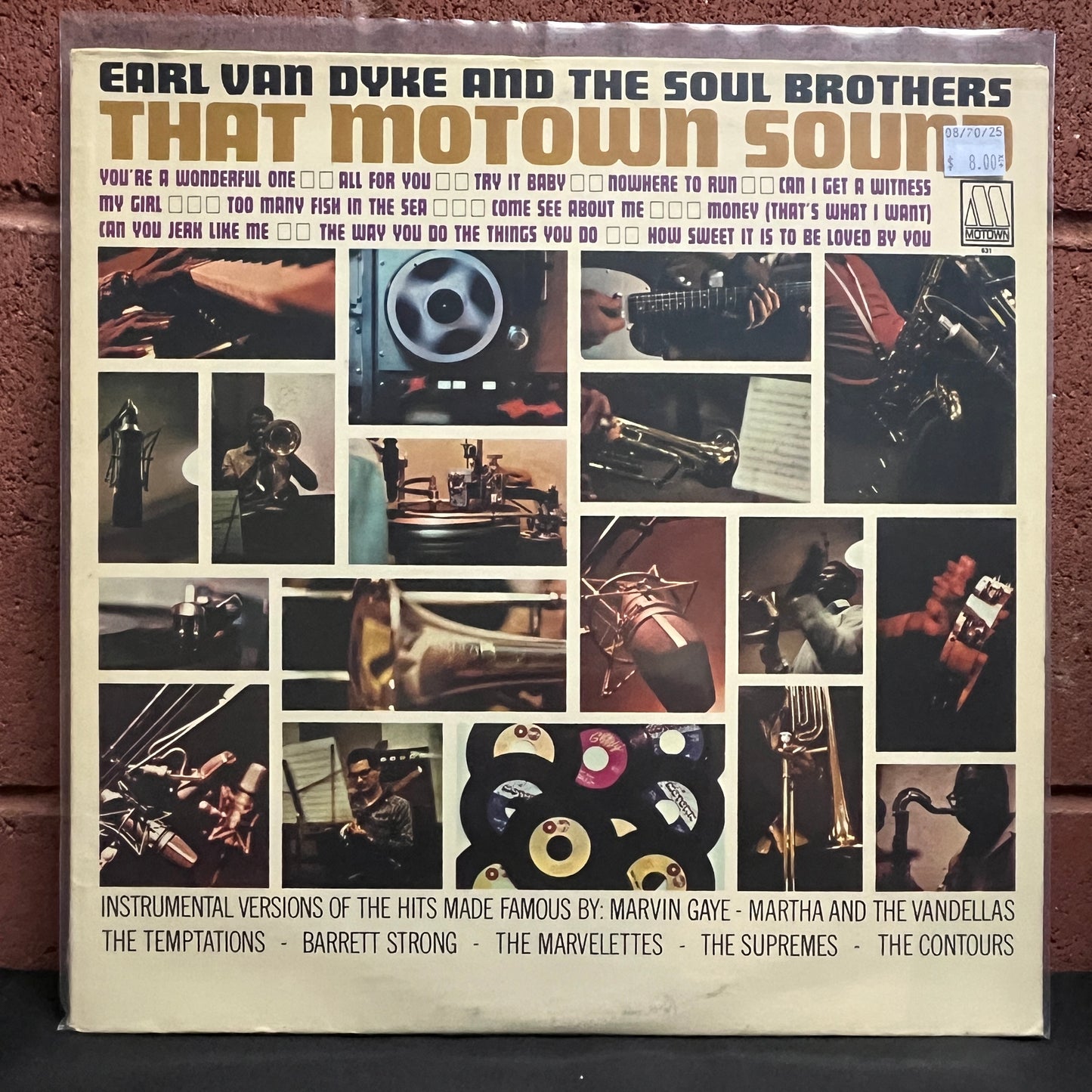 Used Vinyl: Earl Van Dyke & The Soul Brothers "That Motown Sound" LP