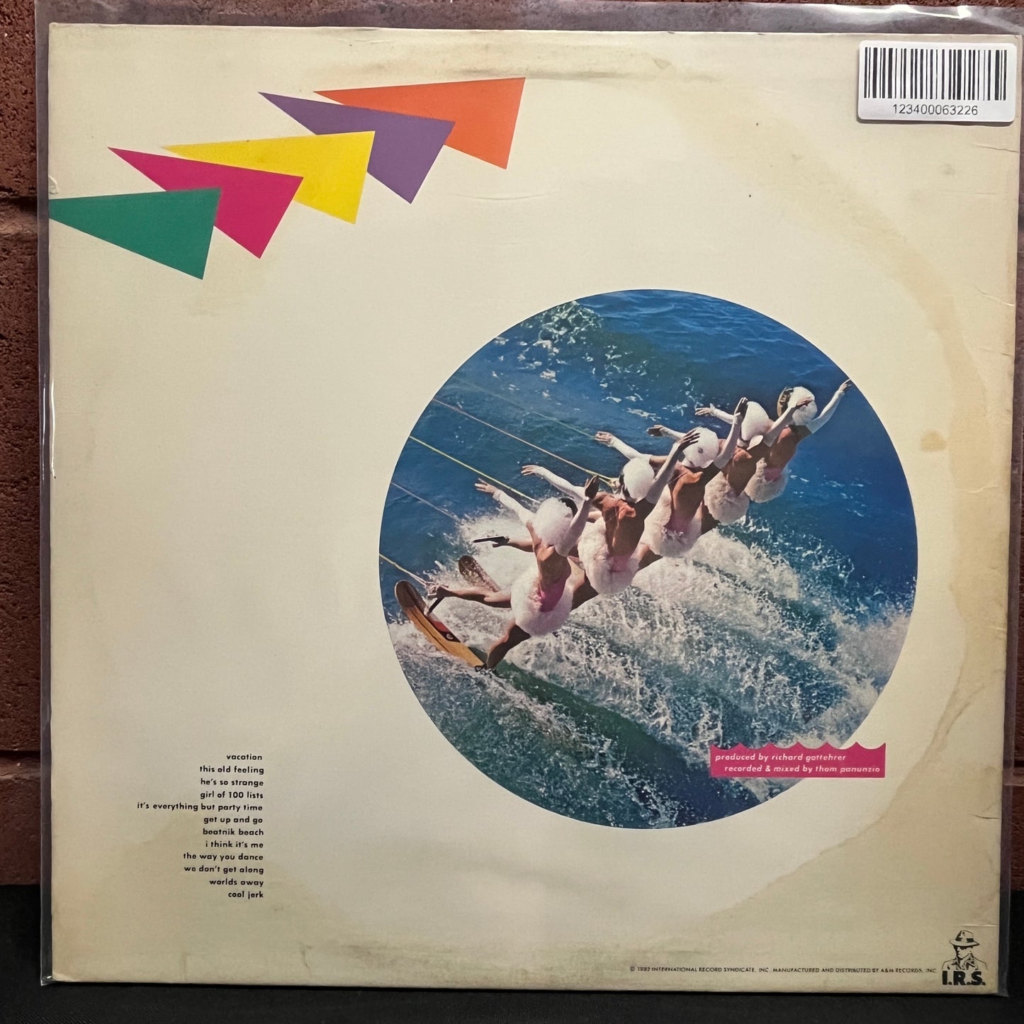 Used Vinyl: The Go-Go's "Vacation" LP (1982 Press)