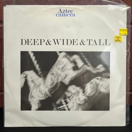 Used Vinyl: Aztec Camera "Deep & Wide & Tall" 12" (1987 UK Press)