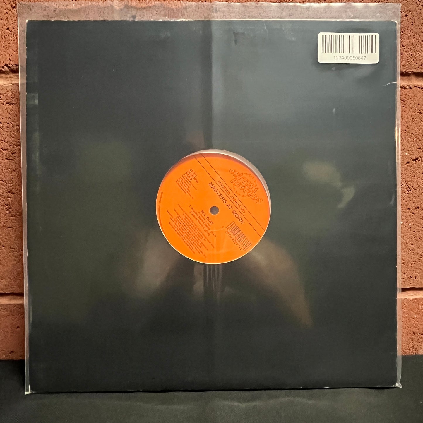 Used Vinyl: Masters at Work Featuring India "I Can't Get No Sleep / All That" 12" Single