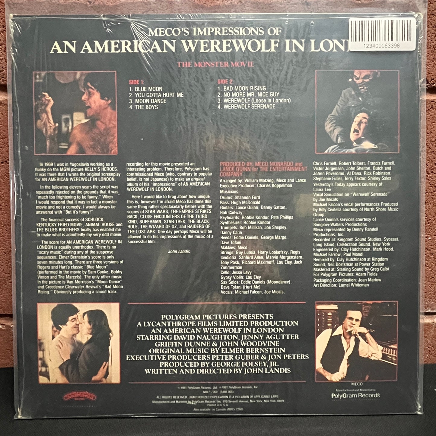 Used Vinyl: Meco "Impressions Of An American Werewolf In London" LP