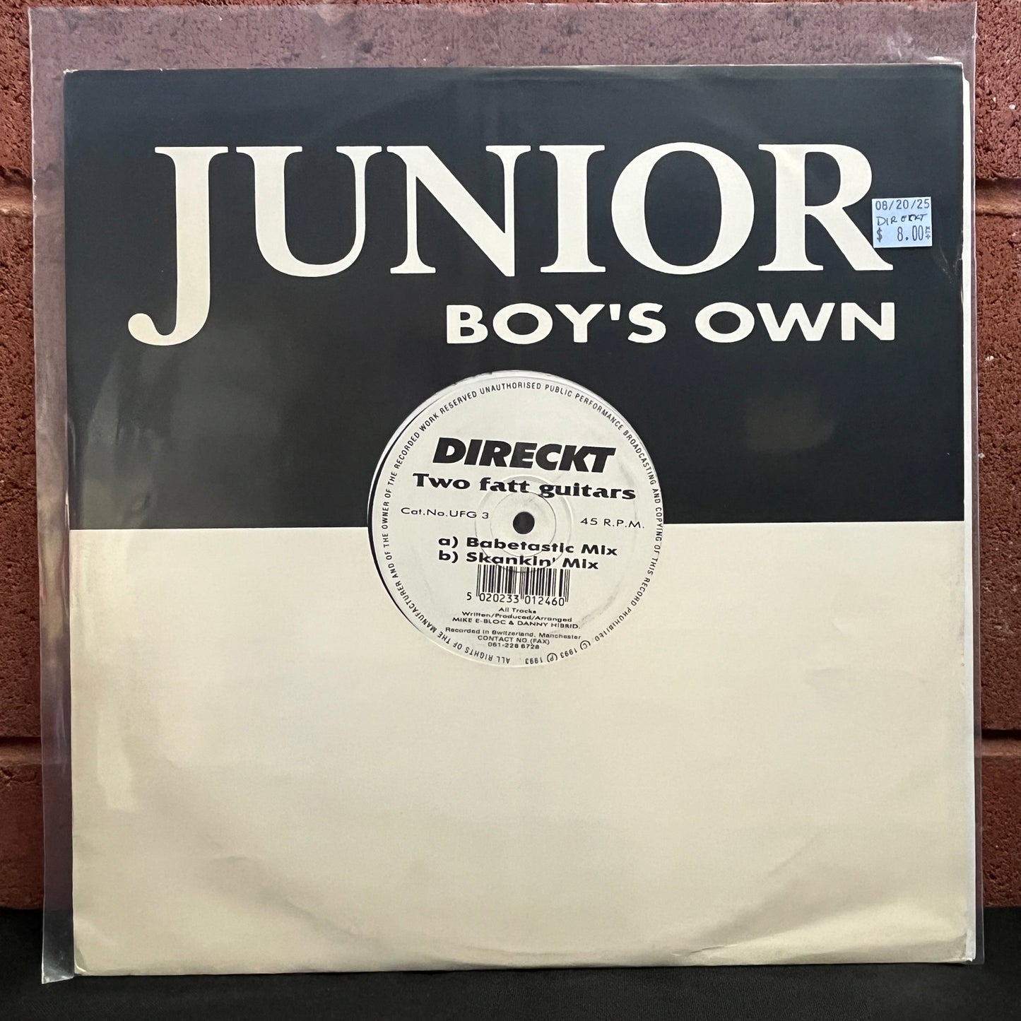 Used Vinyl: Direckt "Two Fatt Guitars" 12" Single