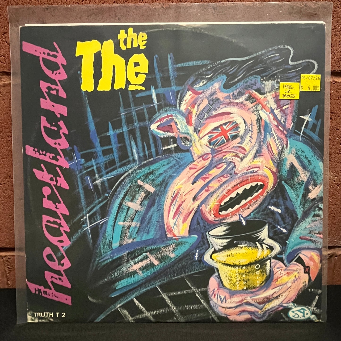 Used Vinyl: The The ‎"Heartland" 12" (1986 UK Press)