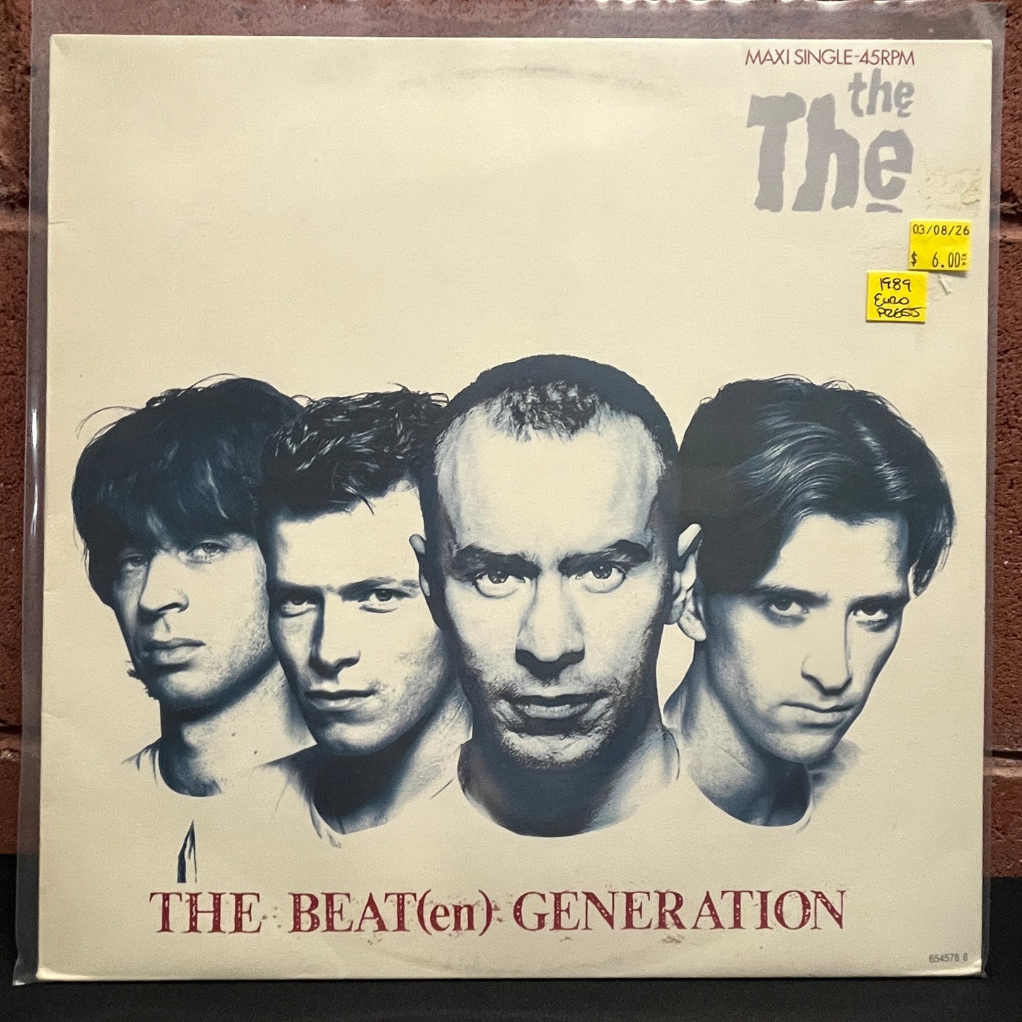 Used Vinyl: The The ‎"The Beat(en) Generation" 12" (1989 Euro Press)