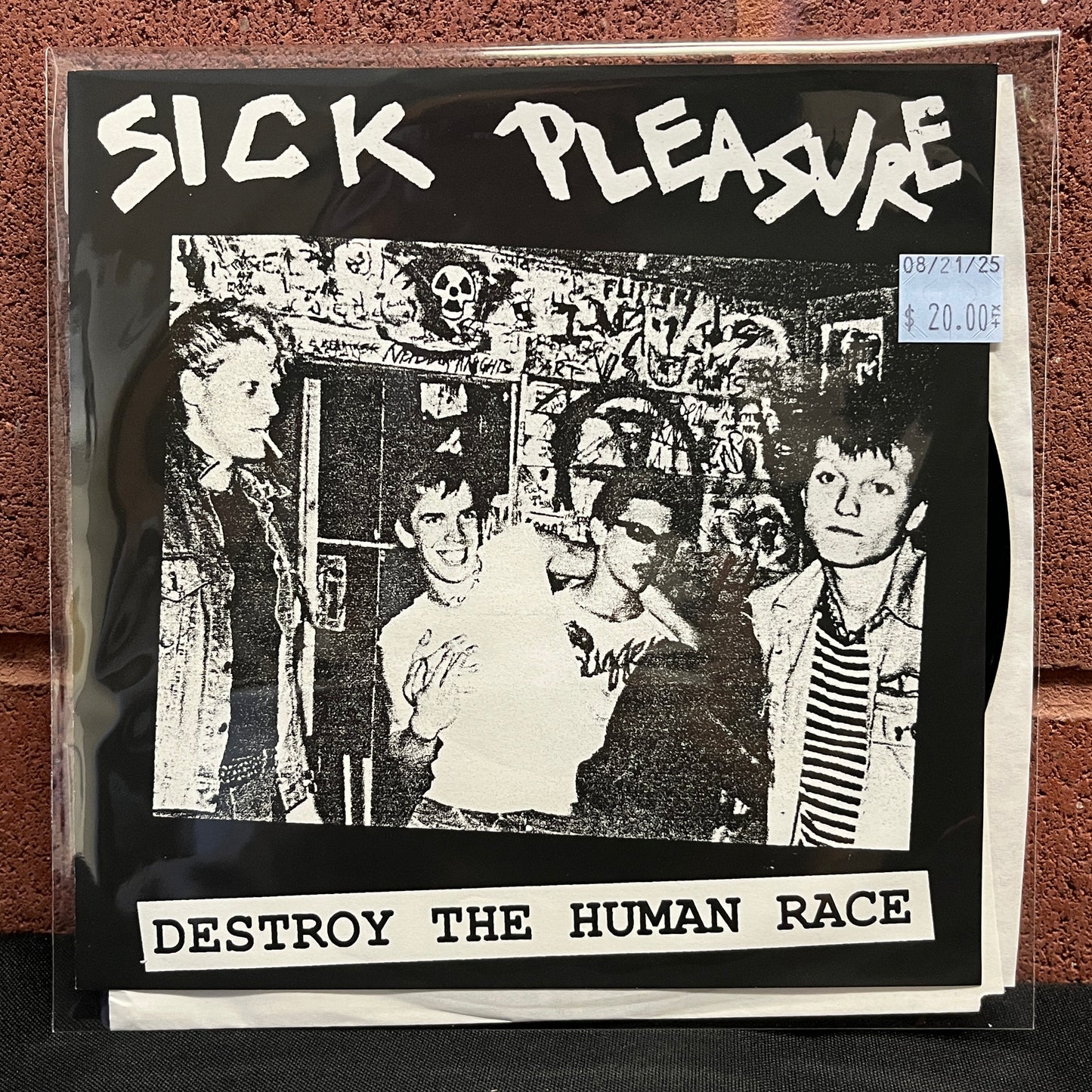 Used Vinyl: Sick Pleasure "Destroy The Human Race" 7"