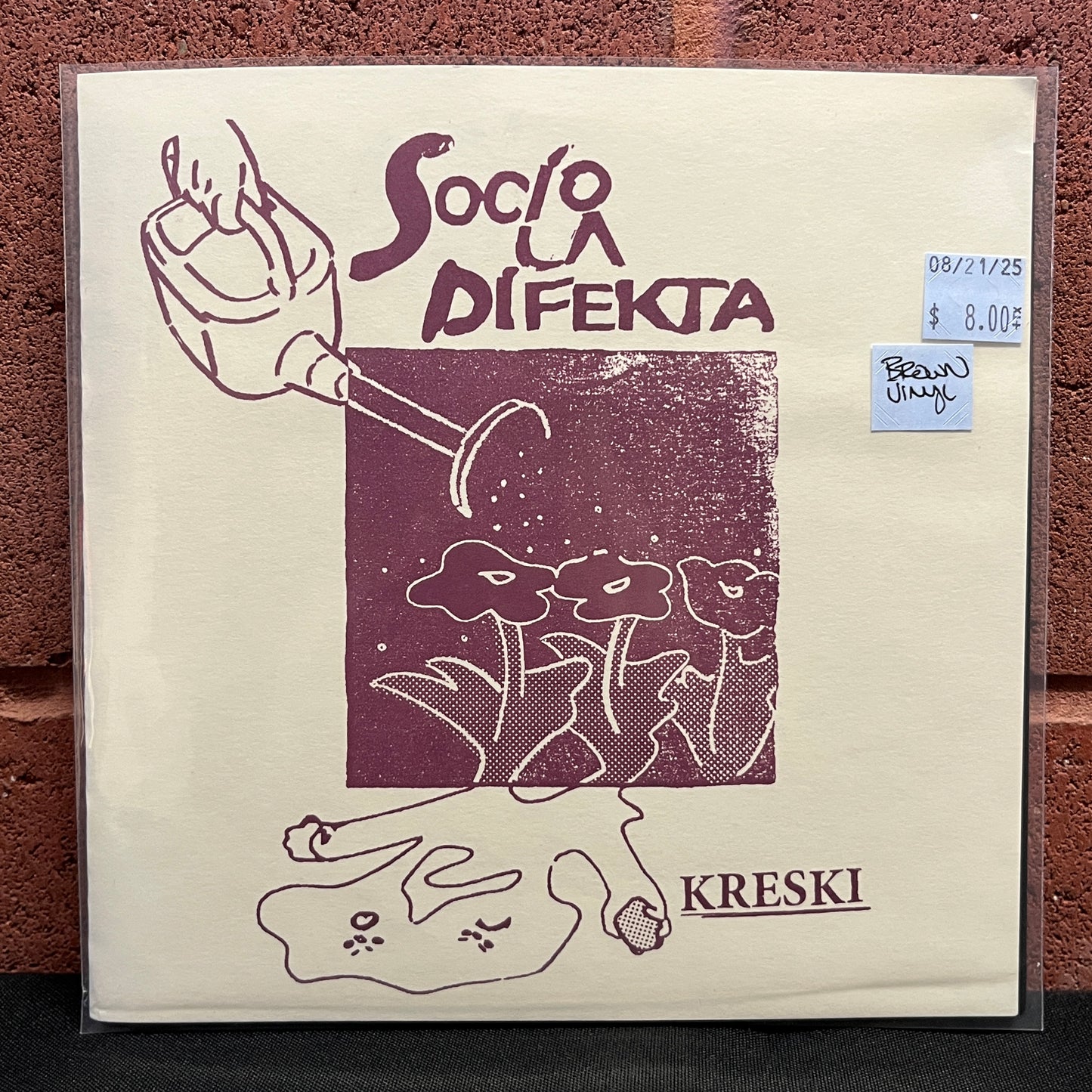 Used Vinyl: Socio La Difkta "Kreski" 7" (Brown Vinyl)