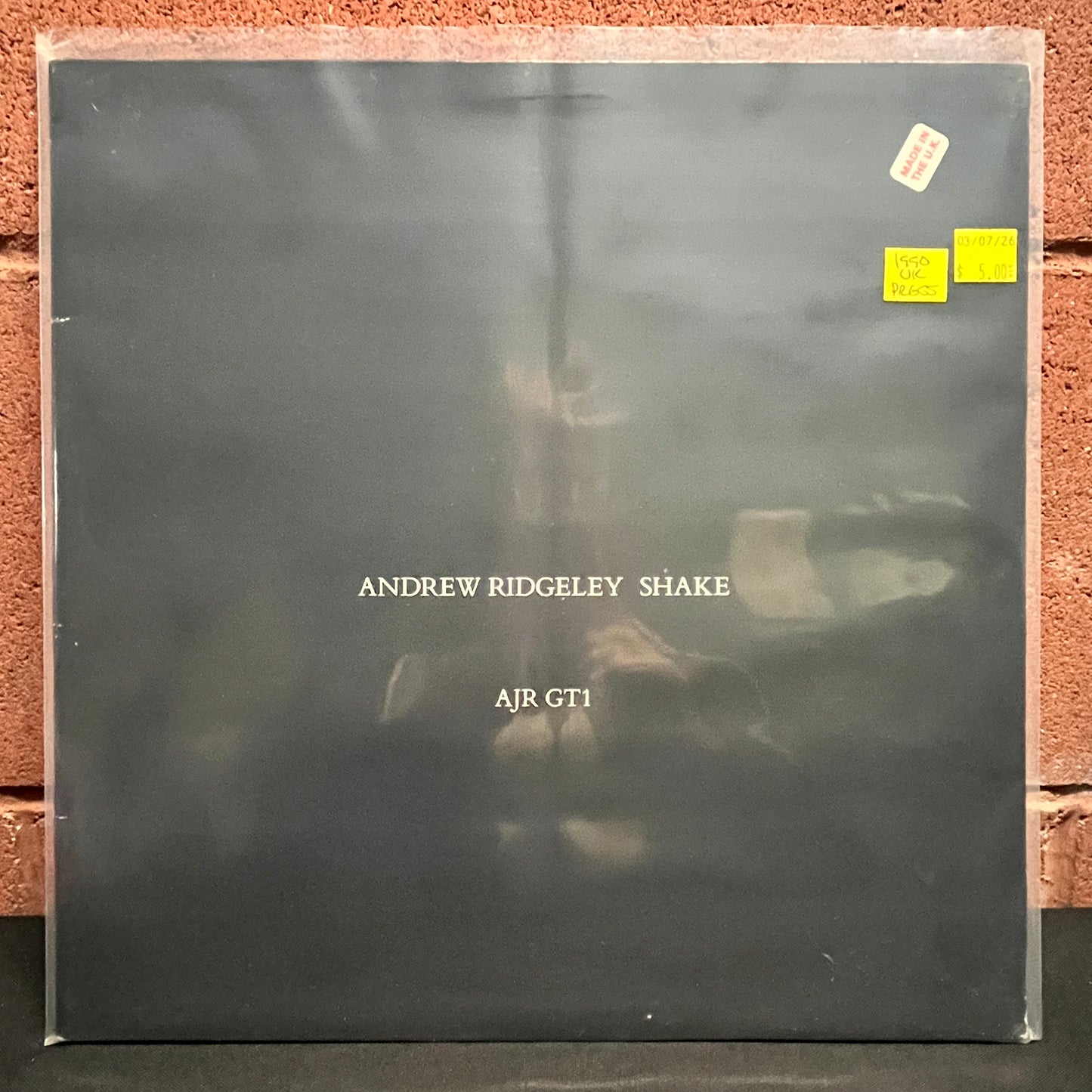 Used Vinyl: Andrew Ridgeley ‎"Shake" 12" (1990 UK Press)