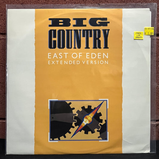 Used Vinyl: Big Country "East Of Eden (Extended Version)" 12" (1984 UK Press)