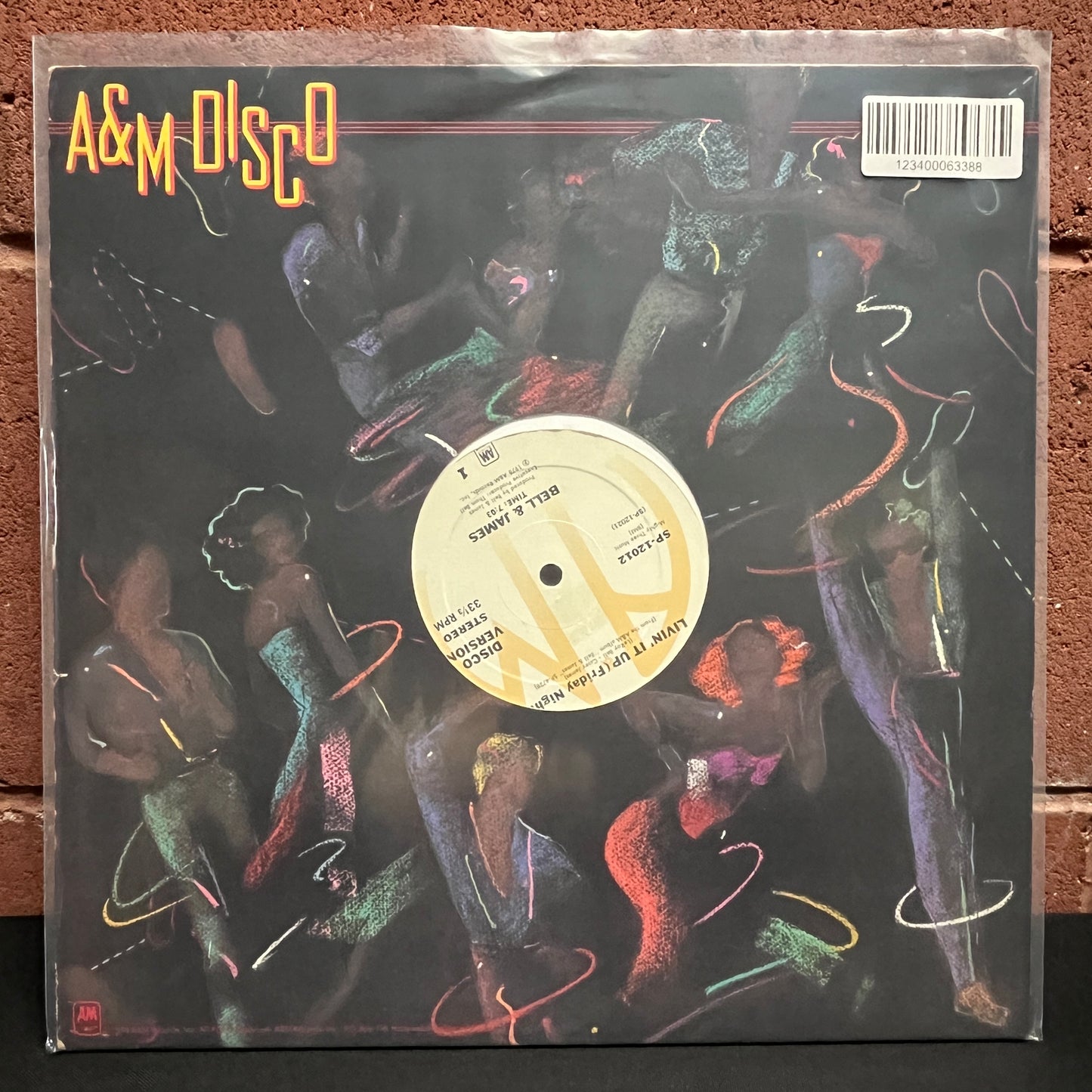 Used Vinyl: Bell & James ‎"Livin' It Up (Friday Night)" 12" (1978 Press)
