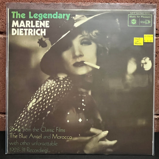 Used Vinyl: Marlene Dietrich ‎"The Legendary Marlene Dietrich" LP (1967 UK Press)