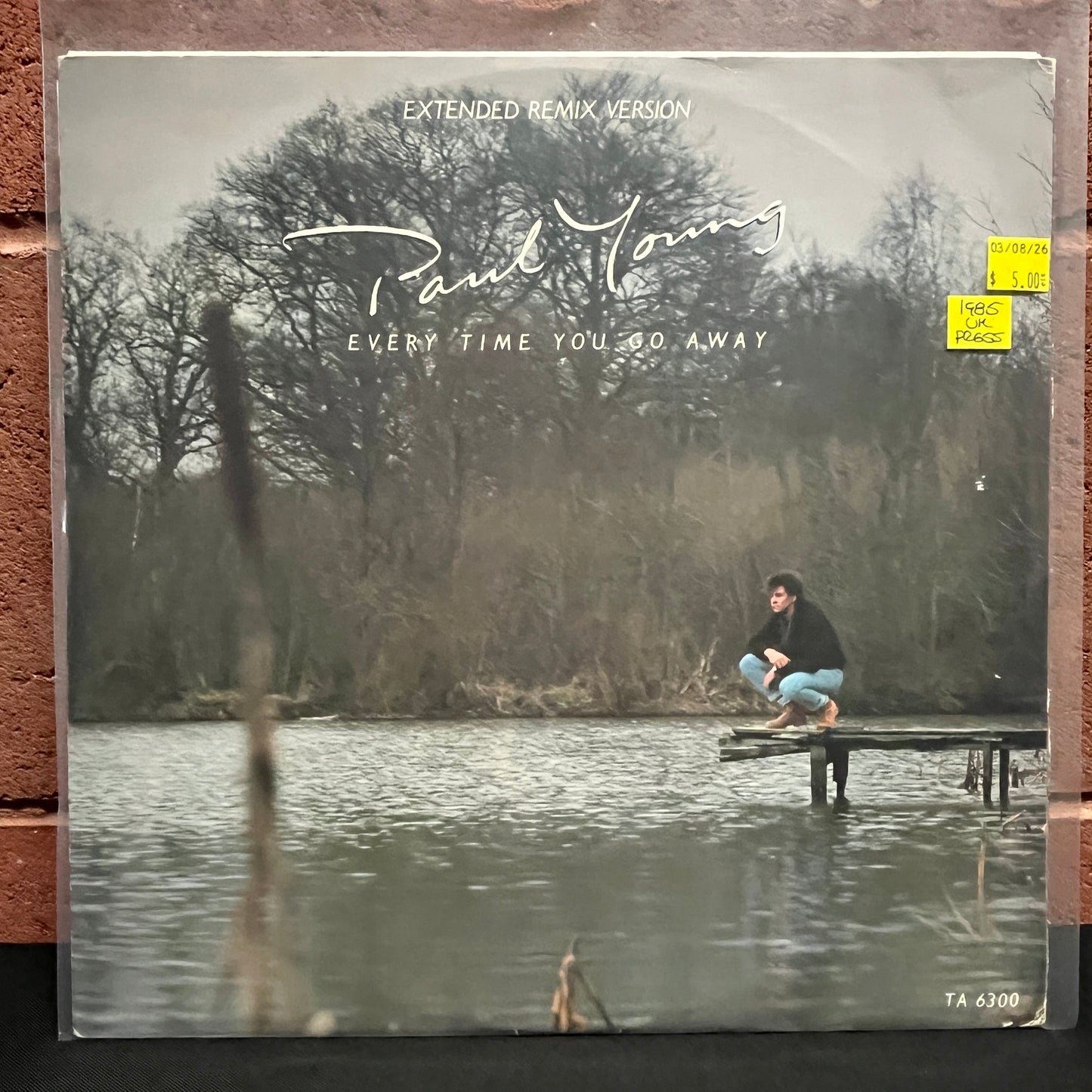 Used Vinyl: Paul Young ‎"Every Time You Go Away (Extended Remix Version)" 12" (1985 UK Press)