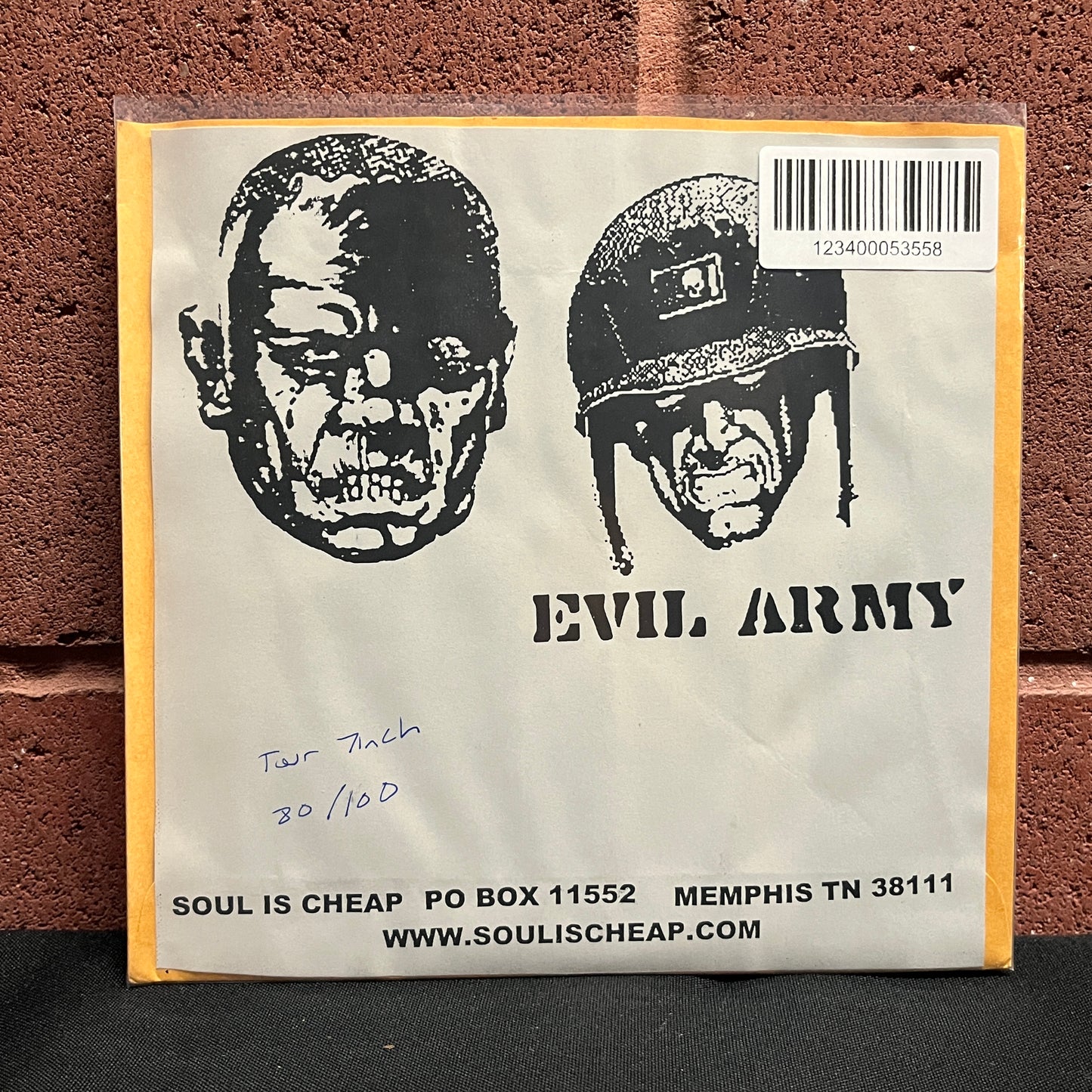 Used Vinyl: Bury The Living / Evil Army "Split" 7" (Test Press)