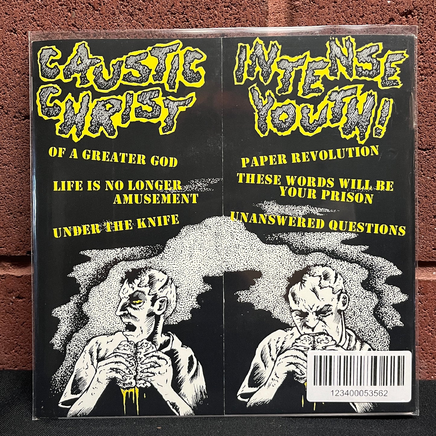 Used Vinyl: Caustic Youth / Intense Youth "Split" 7"