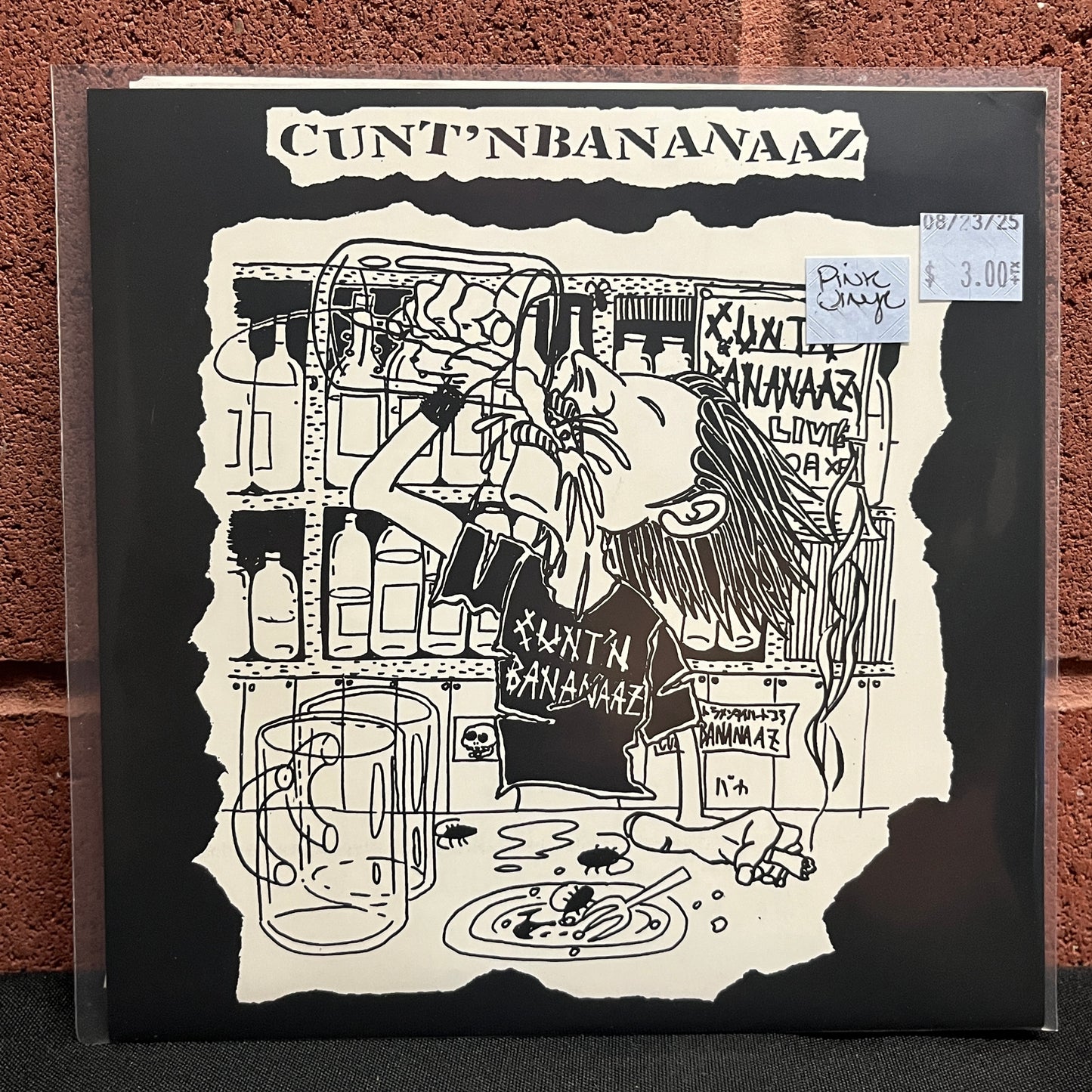 Used Vinyl: Cunt'N Bananaaz / Hope "Split" 7" (Pink Vinyl)