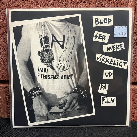 Used Vinyl: Amdi Petersen's Arme "Blod Ser Mere Virkeligt Ud På Film" 7"
