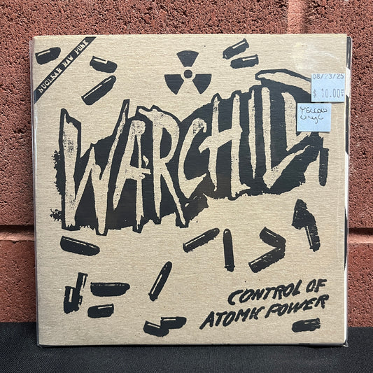 Used Vinyl: Warchild "Control Of Atomic Power" 7" (Yellow Vinyl)