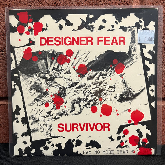Used Vinyl: Designer Fear "Survivor" 7"