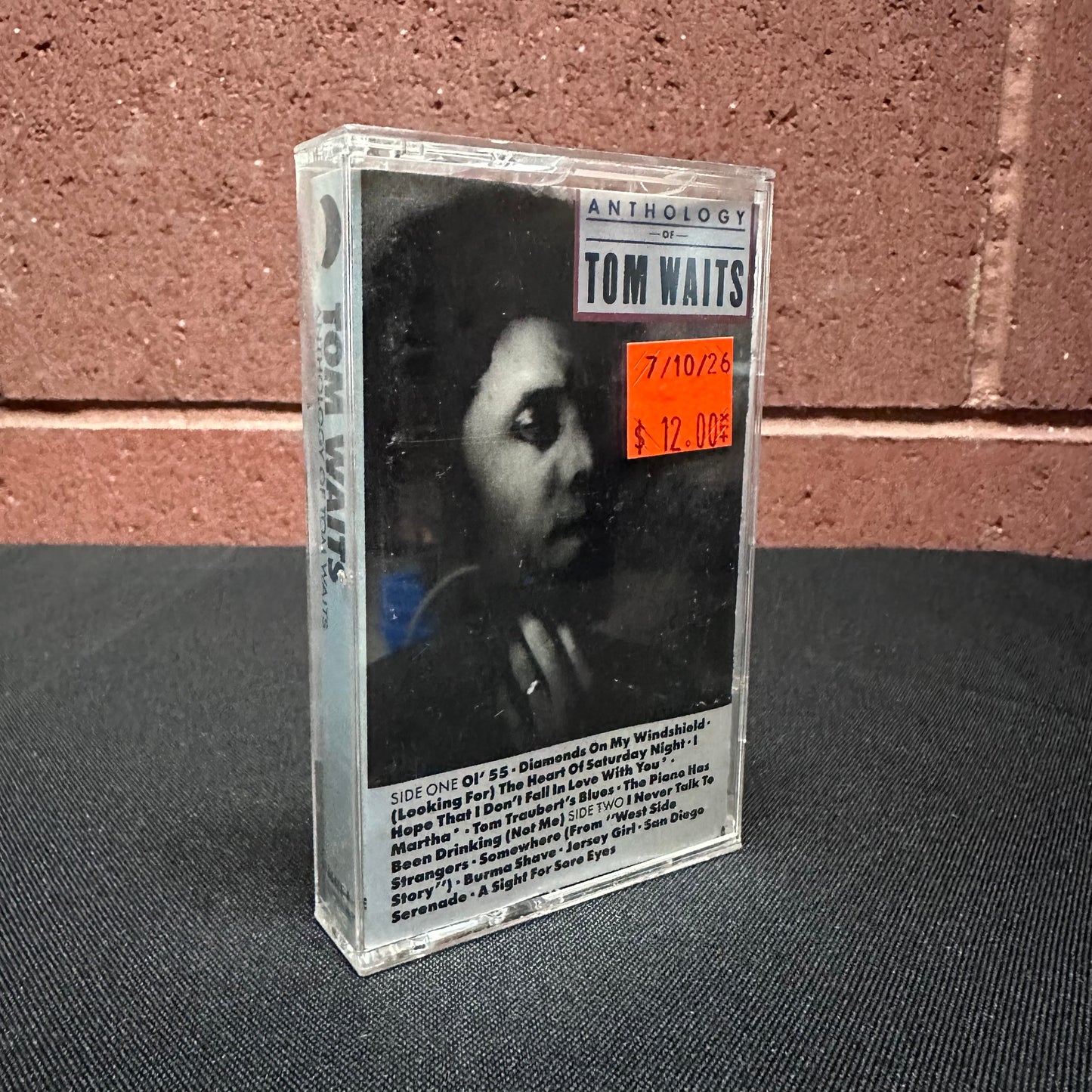 Used Cassette: Tom Waits "Anthology Of Tom Waits" Tape (1985 US Press)