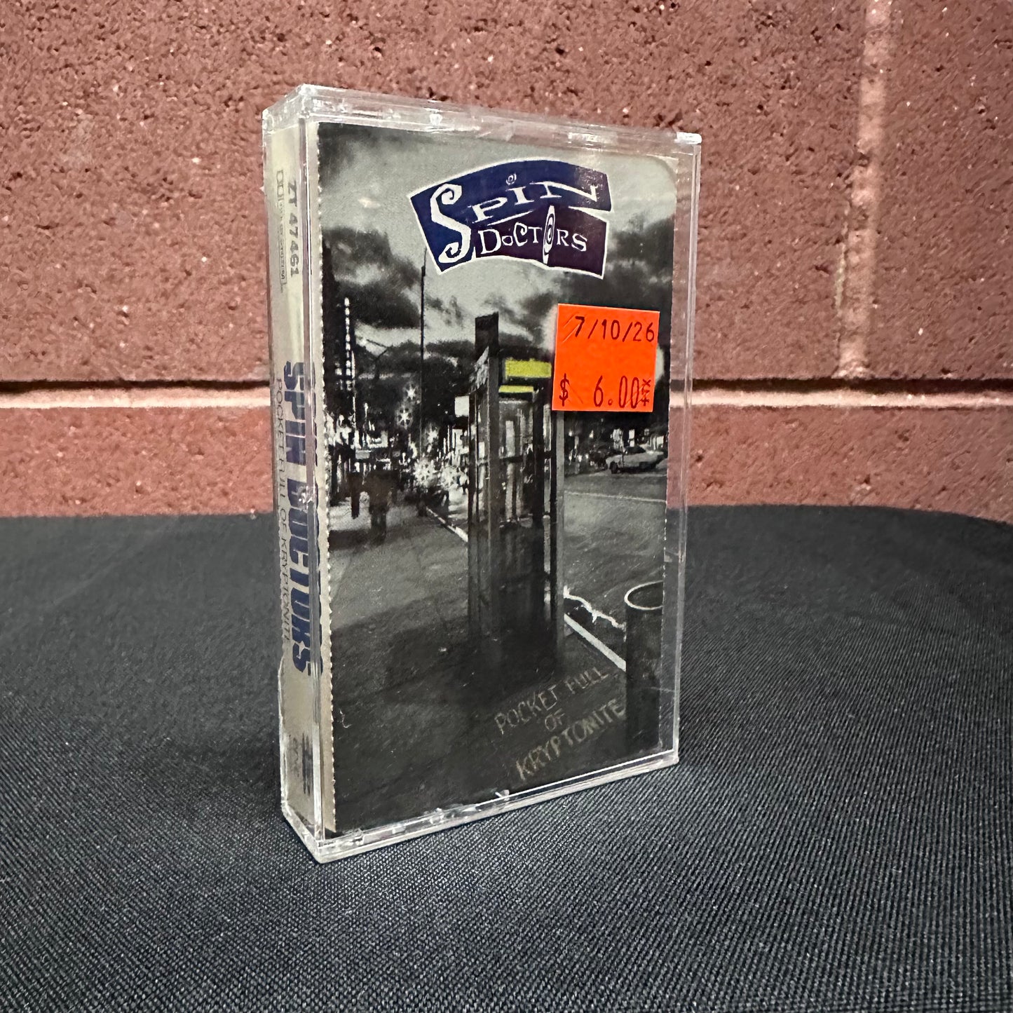 Used Cassette: Spin Doctors "Pocket Full Of Kryptonite" Tape (1991 US Press)