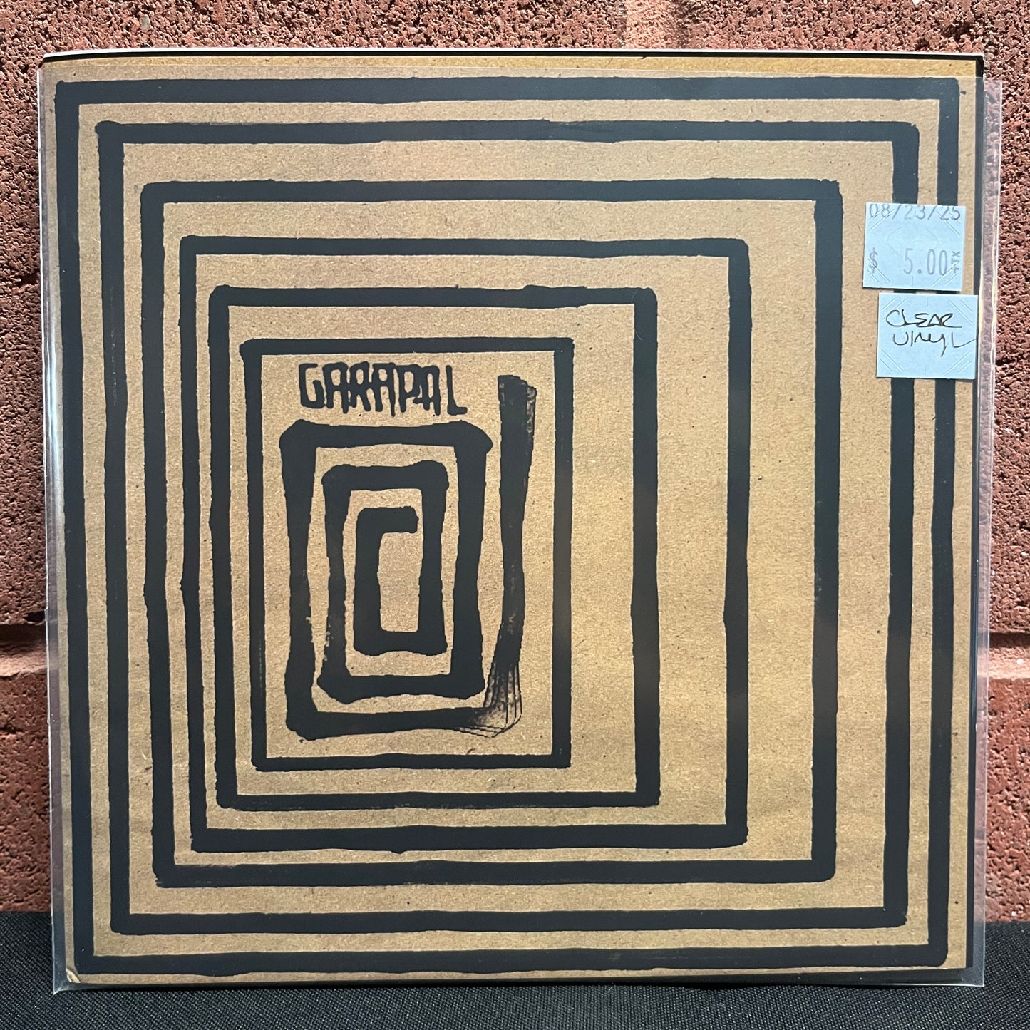 Used Vinyl: Garapal "Buried In Dirt" 7" (Clear Vinyl)
