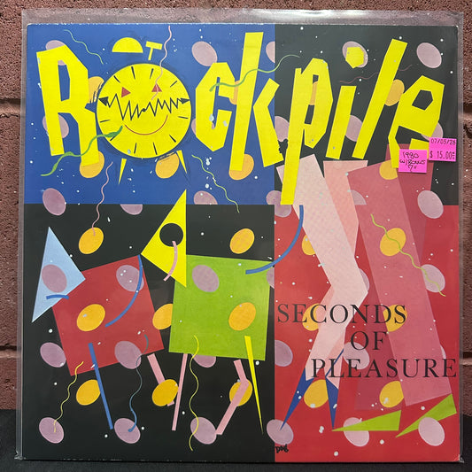 Used Vinyl: Rockpile "Seconds Of Pleasure" LP+7" (1980 Press)