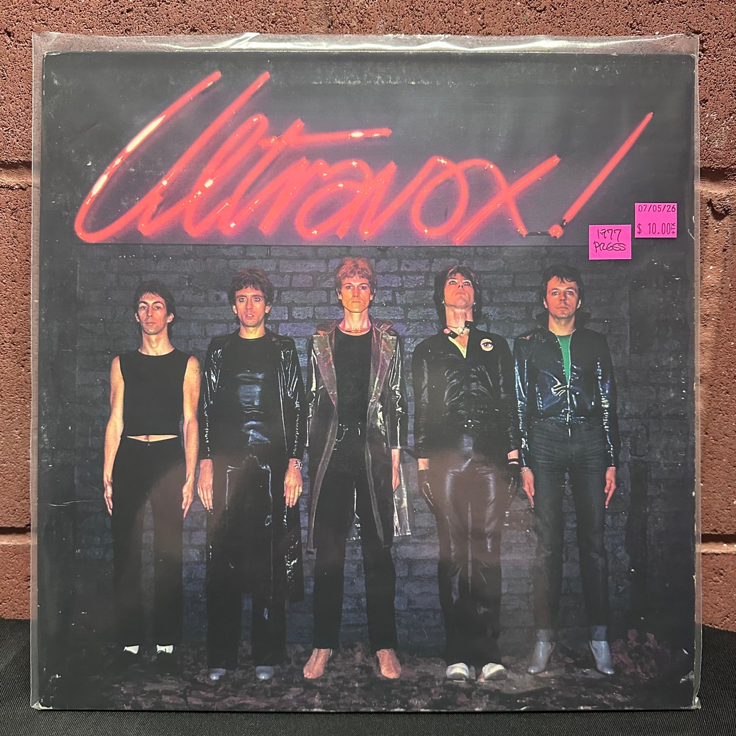 Used Vinyl: Ultravox "Ultravox!" Lp (1977 Press - Black Labels)