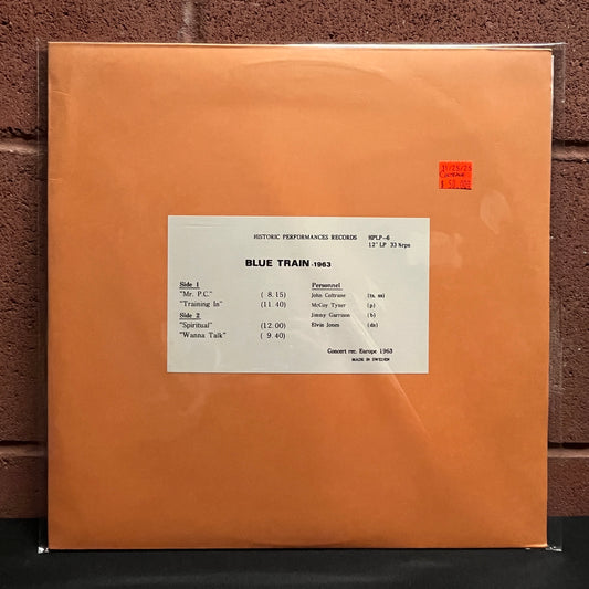 Used Vinyl: Blue Train (John Coltrane) "1963" LP (Swedish Press)
