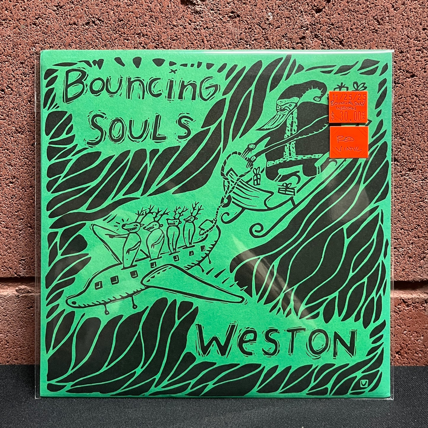 Used Vinyl: Bouncing Souls / Weston "80's Covers" 7" (Red Vinyl)