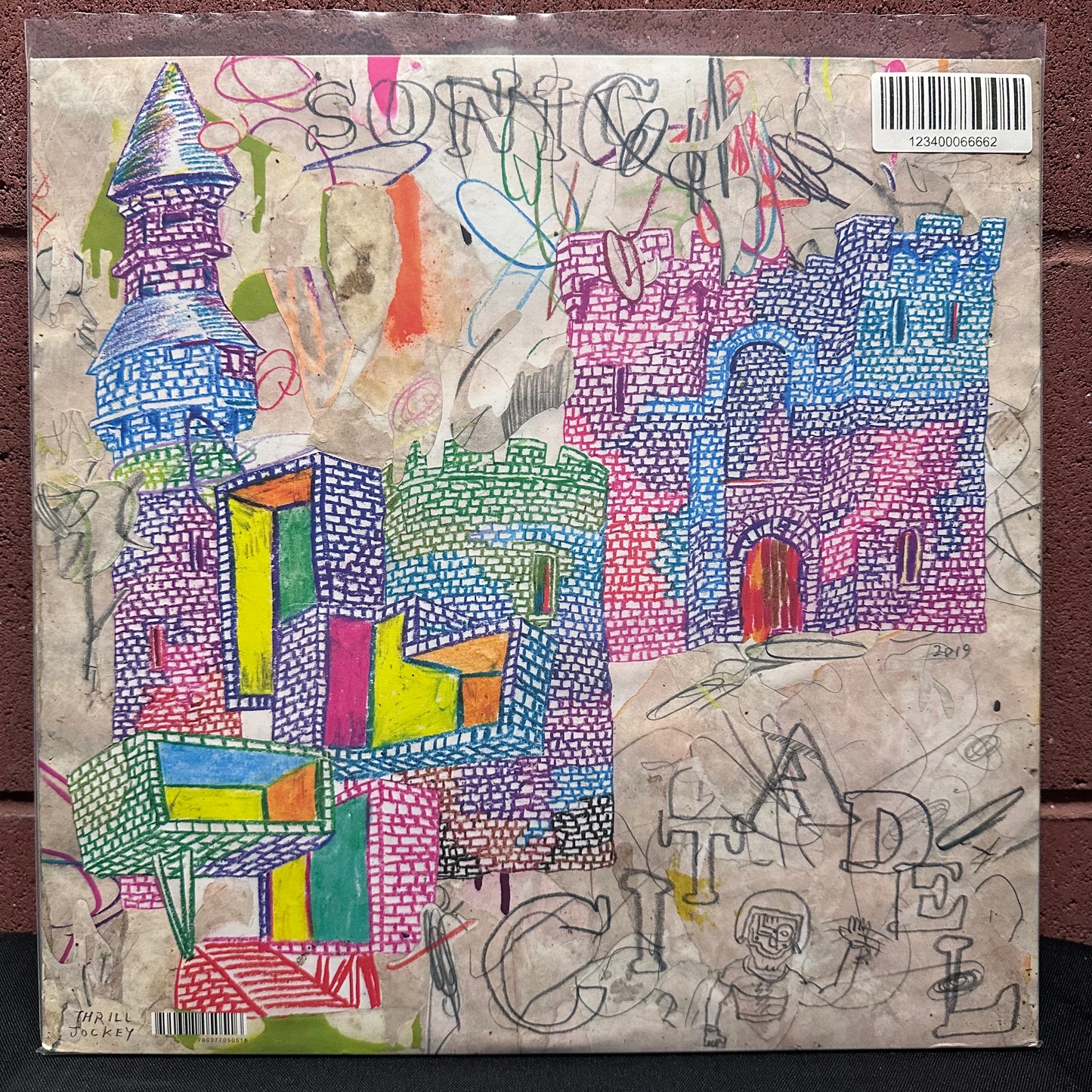 Used Vinyl: Lightning Bolt "Sonic Citadel" 2xLP (2019 Press - Blue Vinyl)